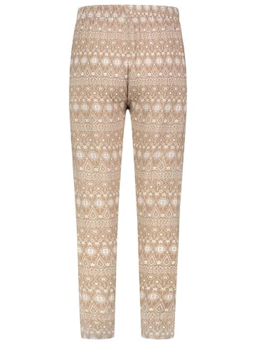 Sublevel Broek lichtbruin/wit