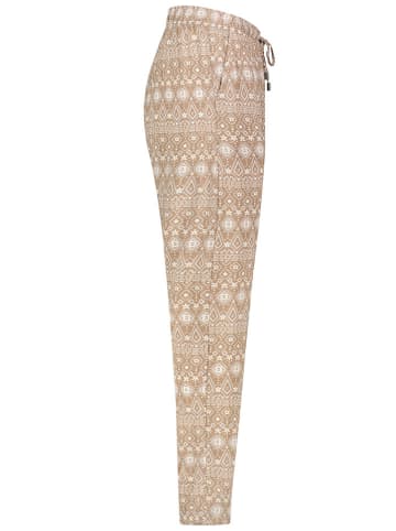 Sublevel Broek lichtbruin/wit