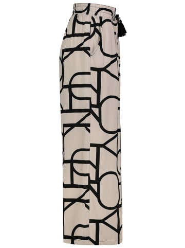 Sublevel Hose in Sand/ Schwarz