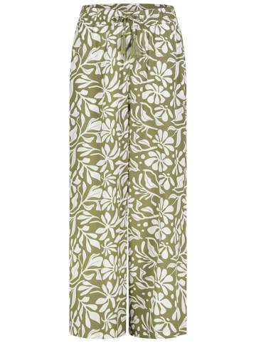 Sublevel Hose in Khaki/ Weiß