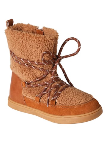 vertbaudet Winterboots in Hellbraun