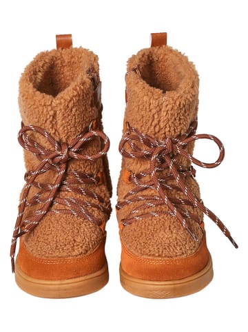 vertbaudet Winterboots in Hellbraun