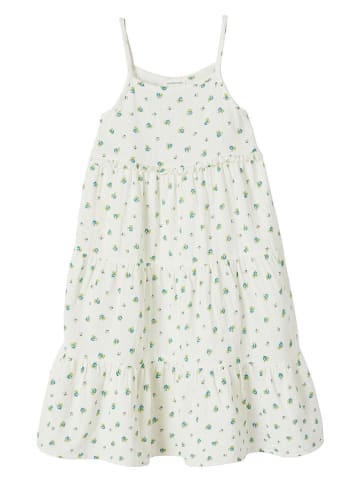 vertbaudet Kleid in Weiß