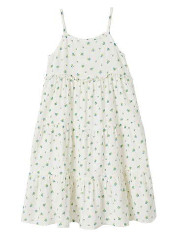vertbaudet Kleid in Weiß