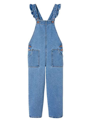vertbaudet Jeans-Latzhose in Blau
