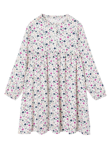 vertbaudet Kleid in Weiß