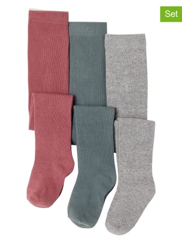 vertbaudet 3-delige set: panty's meerkleurig