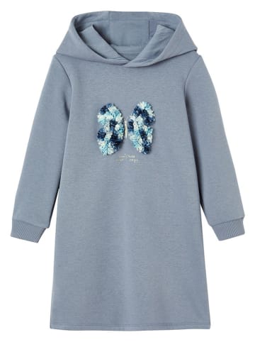 vertbaudet Hoodiejurk blauw