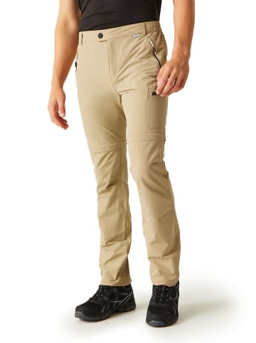 Regatta Zipp-Off-Funktionshose "Mountain" in Beige