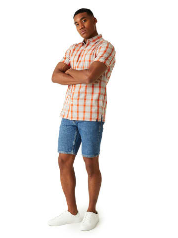 Regatta Hemd ''Denmoor'' in Beige/ Orange