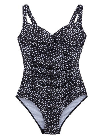 Regatta Shape-badpak "Sakari" zwart/wit