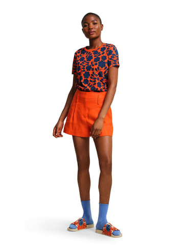 Regatta Shirt ''Orla'' in Orange/ Dunkelblau