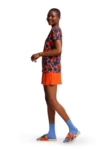 Regatta Shirt "Orla" oranje/donkerblauw