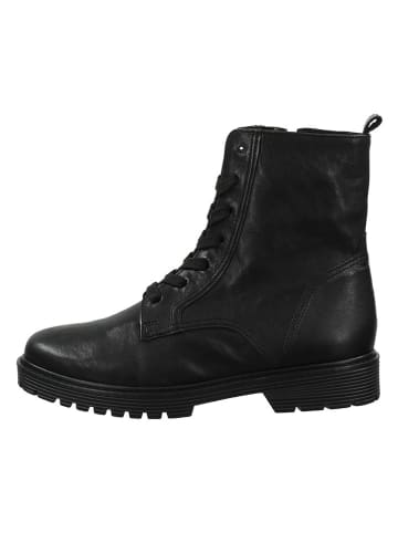 Gabor Comfort Leder-Boots in Schwarz