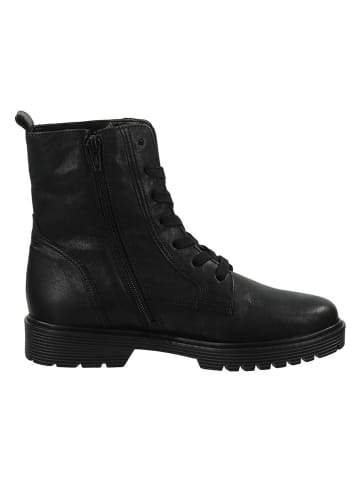 Gabor Comfort Leder-Boots in Schwarz