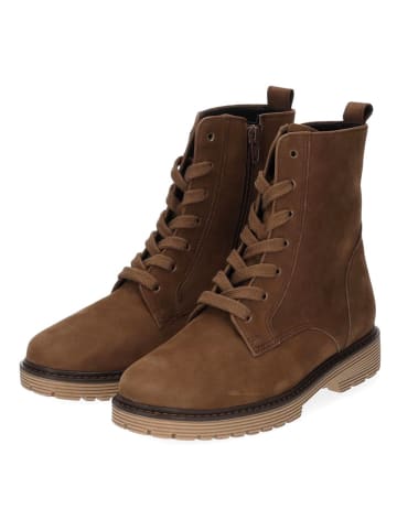 Gabor Comfort Leder-Boots in Braun