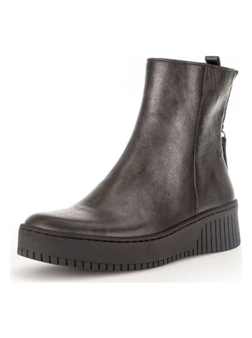 Gabor Leren boots zwart