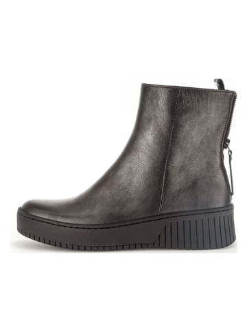 Gabor Leren boots zwart
