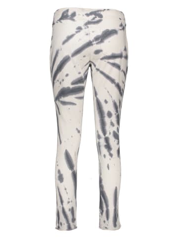 Juvia Pyjama-Hose in Weiß/ Dunkelblau