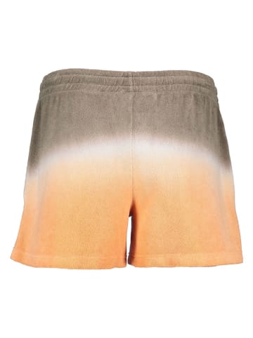 Juvia Shorts in Braun/ Orange