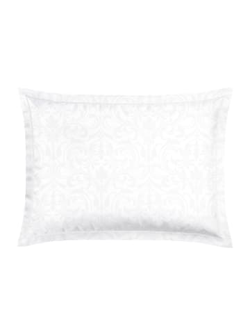 maison héritage PARIS Poszewka "Jacquard" w kolorze białym na poduszkę