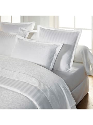 maison héritage PARIS Kussensloop "Jacquard" wit