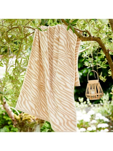 maison héritage PARIS Duschtuch "Zébrure" in Beige