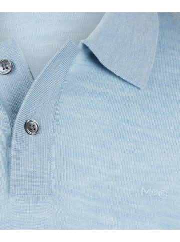 McGregor Wollpoloshirt in Hellblau