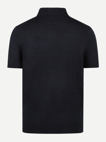 McGregor Wollen poloshirt donkerblauw