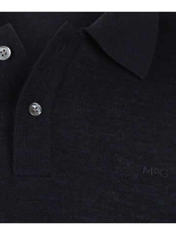 McGregor Wollen poloshirt donkerblauw