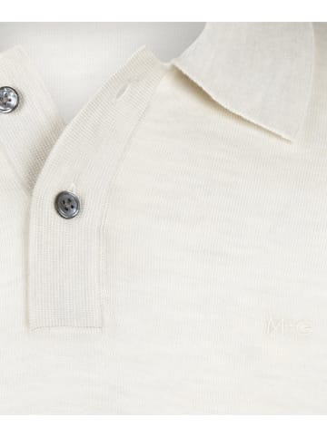 McGregor Wollen poloshirt crème