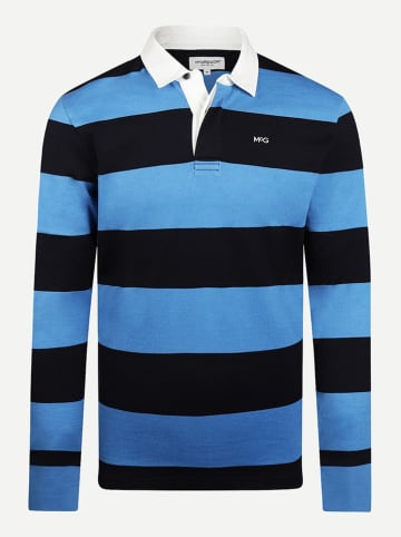 McGregor Pololongsleeve in Hellblau/ Schwarz