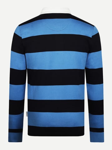 McGregor Pololongsleeve in Hellblau/ Schwarz