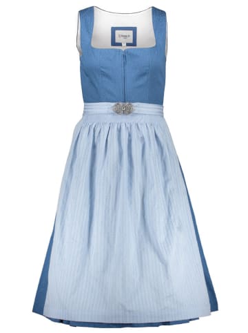 Turi Landhaus Dirndl blauw