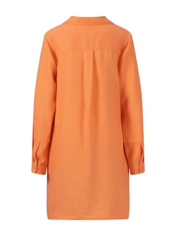 FYNCH-HATTON Leinen-Kleid in Orange
