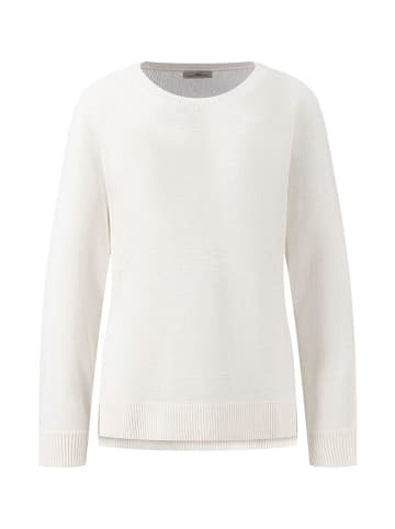FYNCH-HATTON Leinen-Pullover in Weiß
