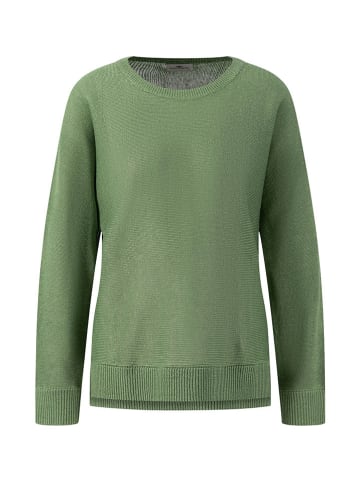 FYNCH-HATTON Leinen-Pullover in Grün