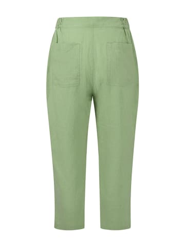 FYNCH-HATTON Leinen-Hose in Grün