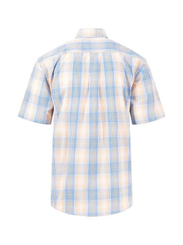 FYNCH-HATTON Hemd - Regular fit - in Gelb/ Blau