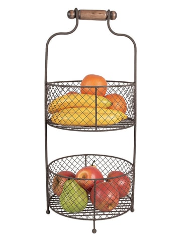 Clayre & Eef Küchenregal in Braun - (H)59 x Ø 25 cm
