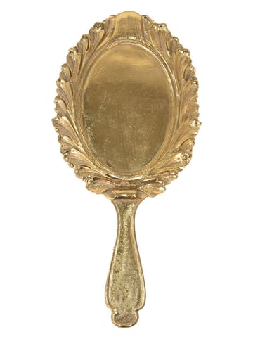 Clayre & Eef Handspiegel in Gold - (B)13 x (H)27 cm