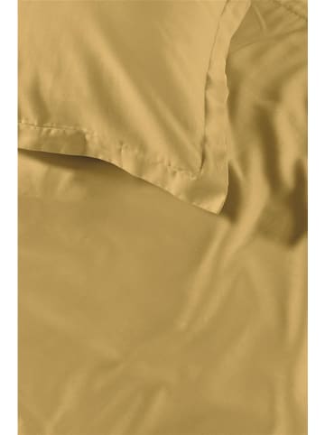 Ambiante Satin-Bettwäsche-Set ''Uni'' in Gelb