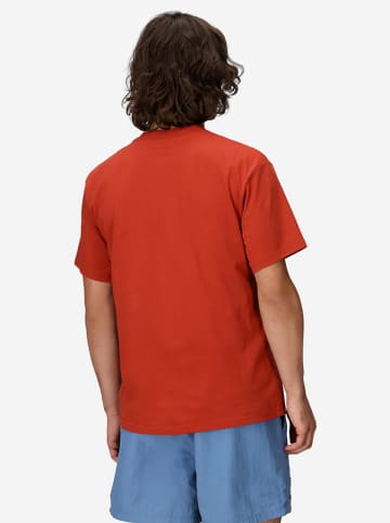 Marmot Koszulka funkcyjna "Coastal Tee" w kolorze czerwonym