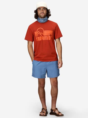 Marmot Koszulka funkcyjna "Coastal Tee" w kolorze czerwonym
