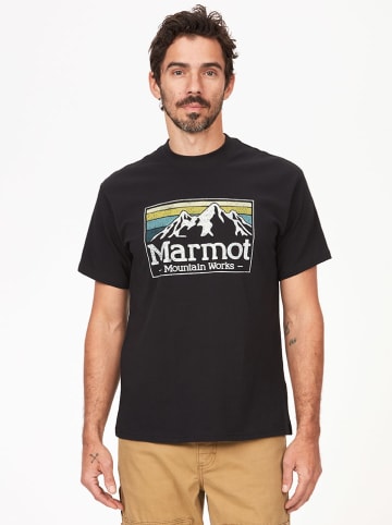 Marmot Functioneel shirt "MMW Gradient" zwart