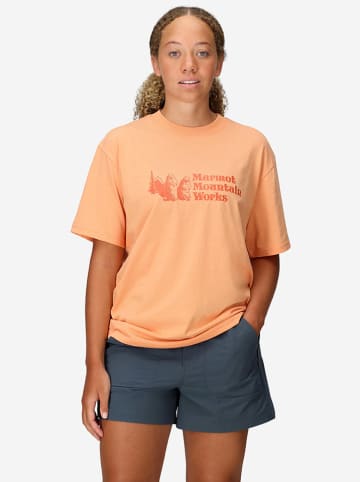 Marmot Functioneel shirt "MMW" oranje
