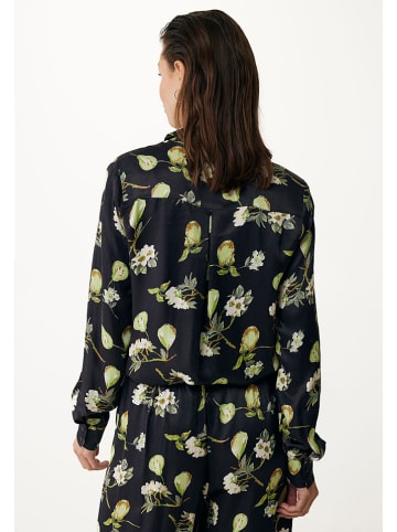 Mexx Bluse in Schwarz/ Grün