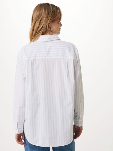 Mexx Blouse lichtgrijs/wit