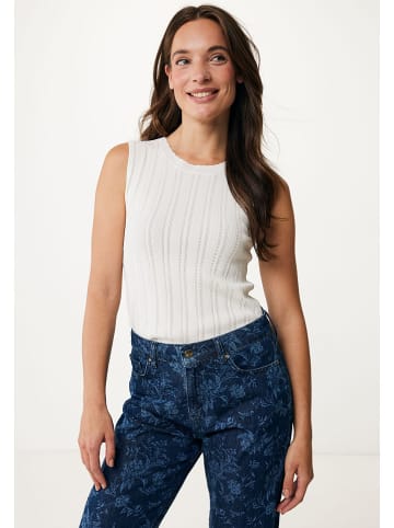 Mexx Top w kolorze białym