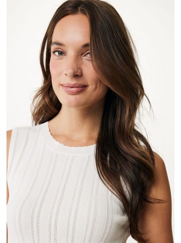Mexx Top w kolorze białym